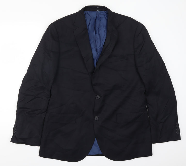 Marks and Spencer Mens Blue Jacket Suit Jacket Size 40