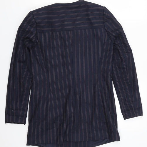 Koton Womens Blue Striped  Jacket  Size 6