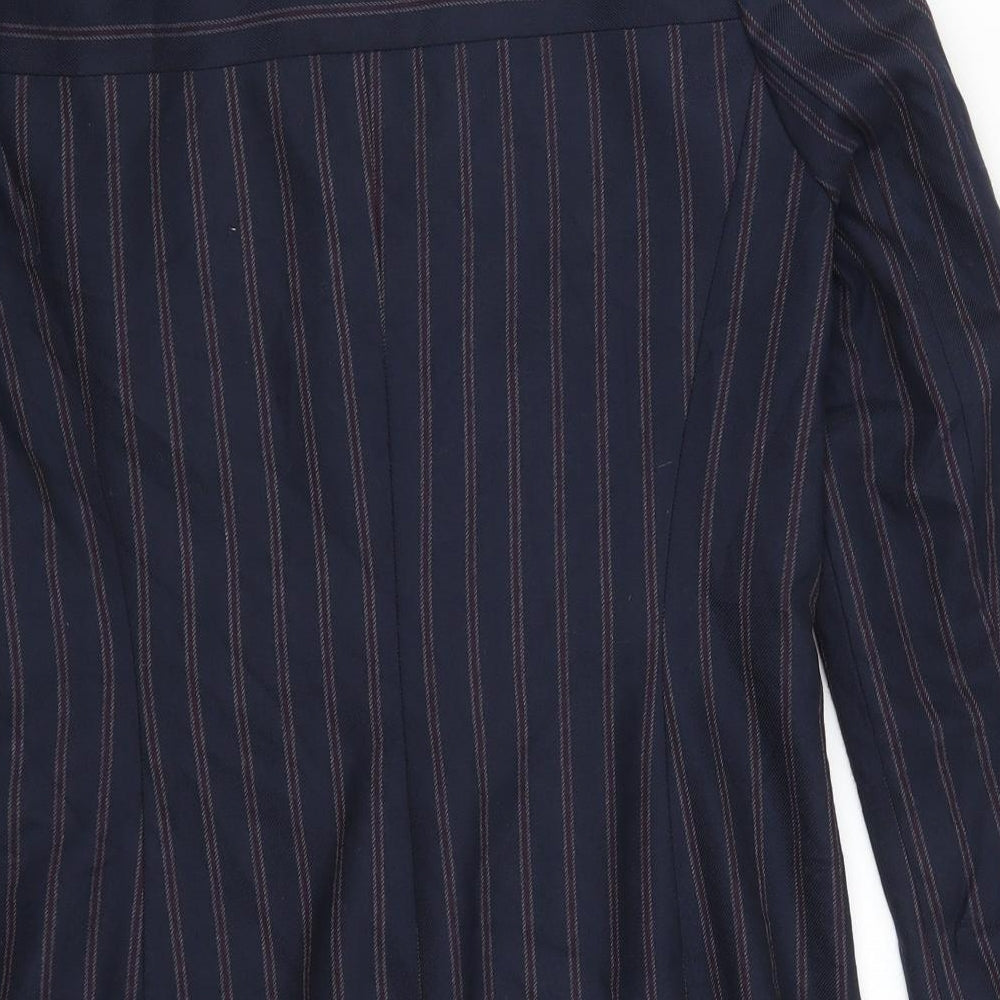 Koton Womens Blue Striped  Jacket  Size 6