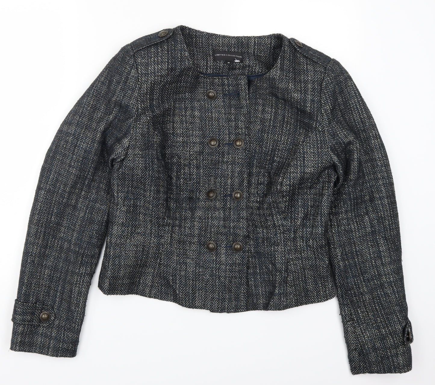 Marks and Spencer Womens Blue   Jacket  Size 14