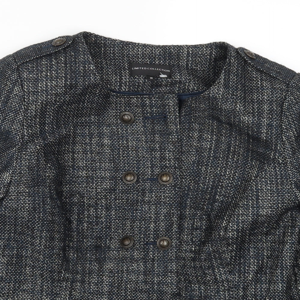 Marks and Spencer Womens Blue   Jacket  Size 14