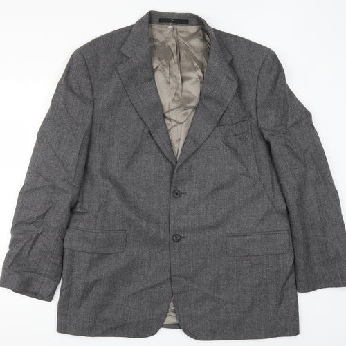 Marks and Spencer Mens Grey   Jacket Suit Jacket Size 44