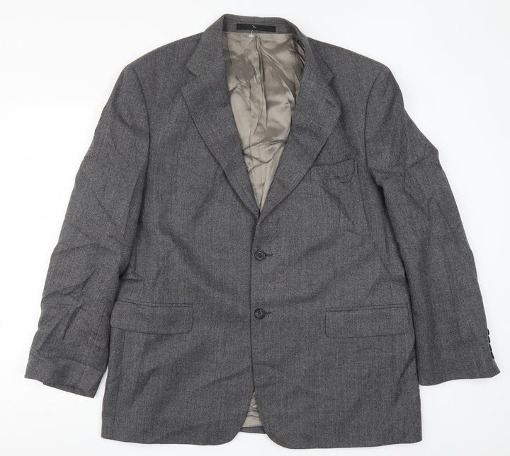 Marks and Spencer Mens Grey Jacket Suit Jacket Size 44
