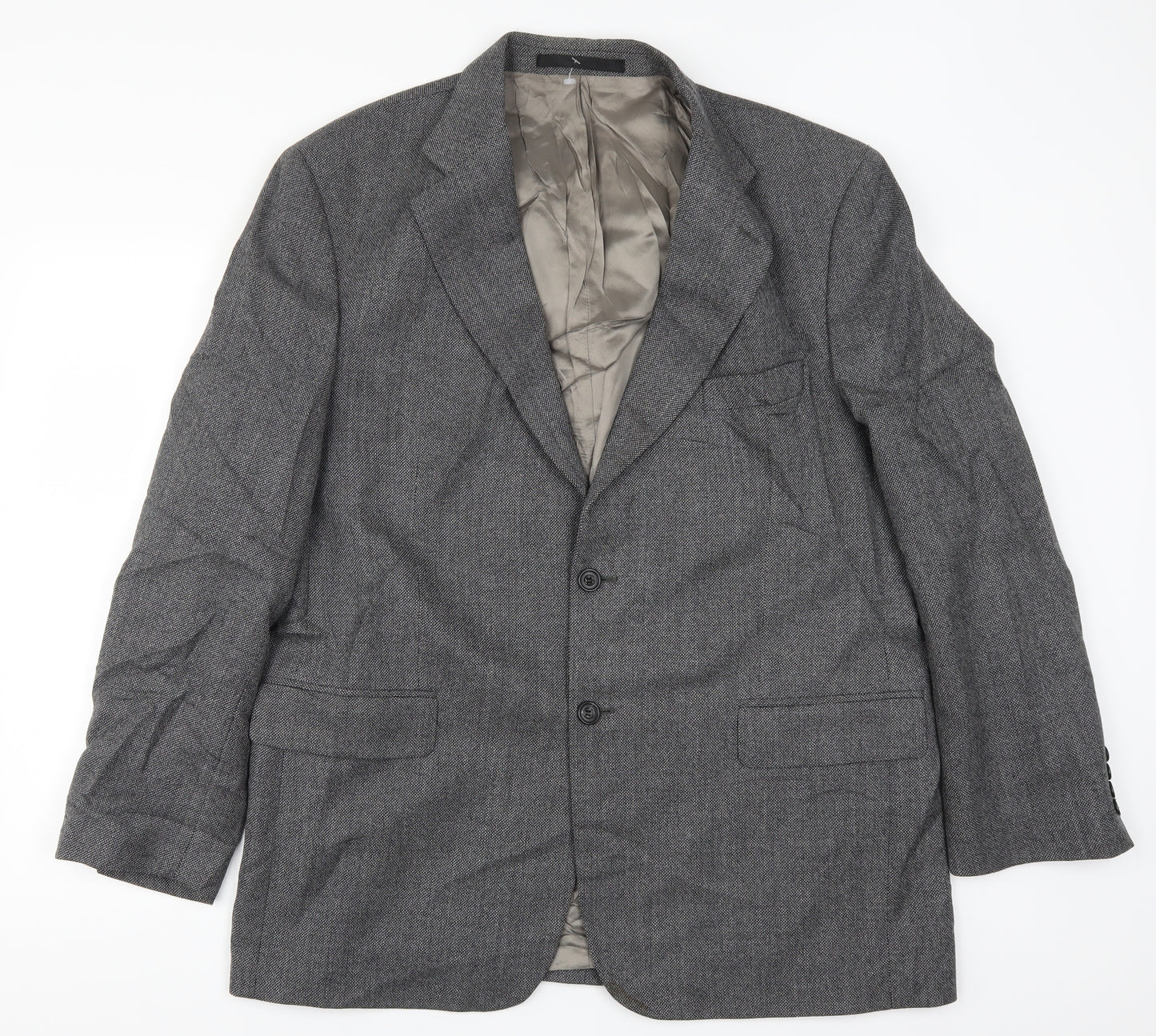 Marks and Spencer Mens Grey   Jacket Suit Jacket Size 44
