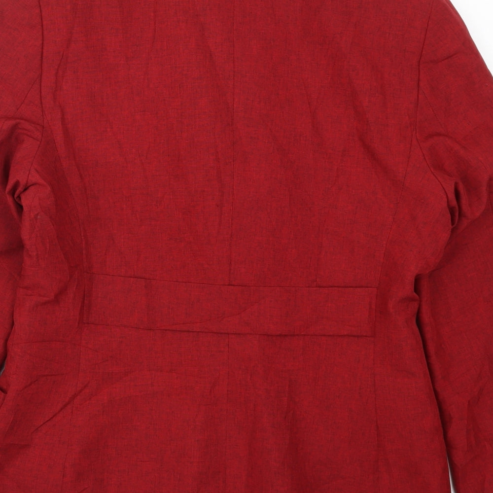NEXT Womens Red   Jacket Suit Jacket Size 12