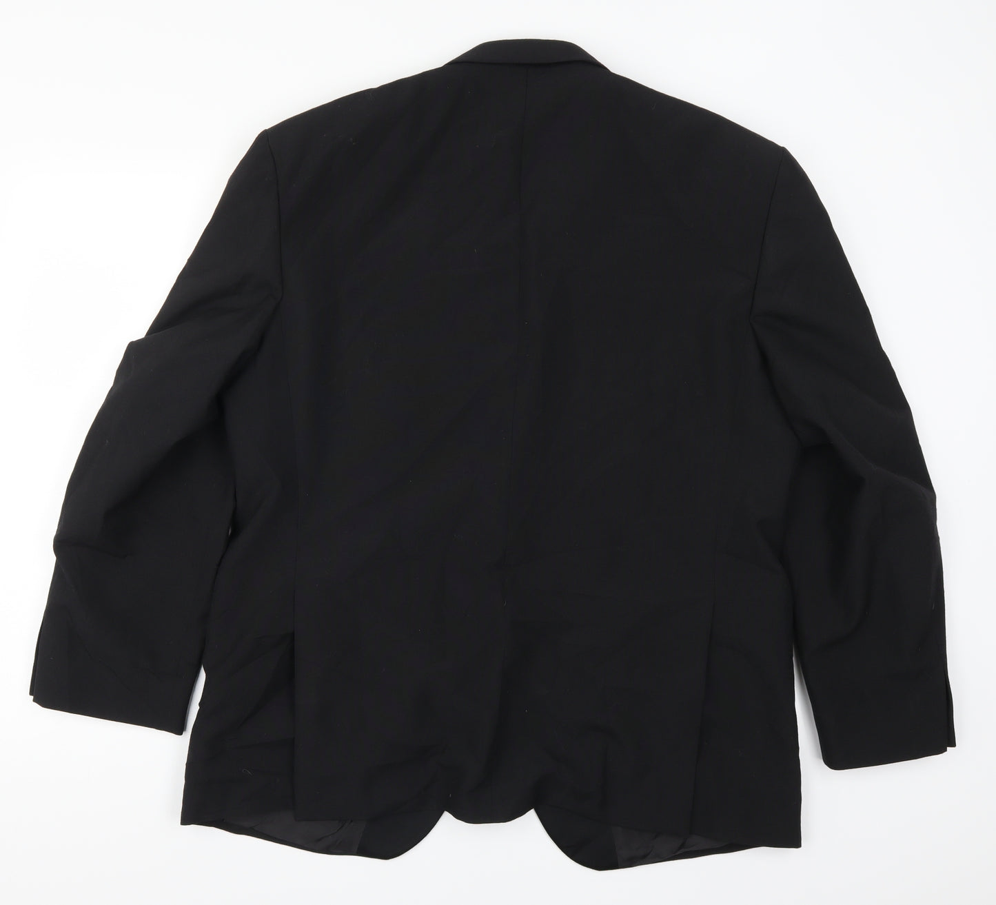 Preworn Mens Black   Jacket Suit Jacket Size 44