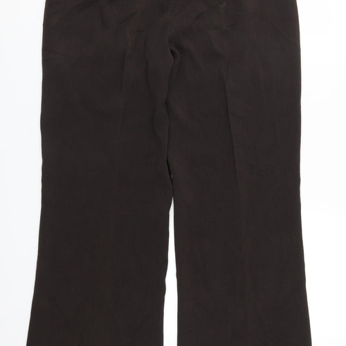 Planet Womens Brown   Trousers  Size 12 L30 in