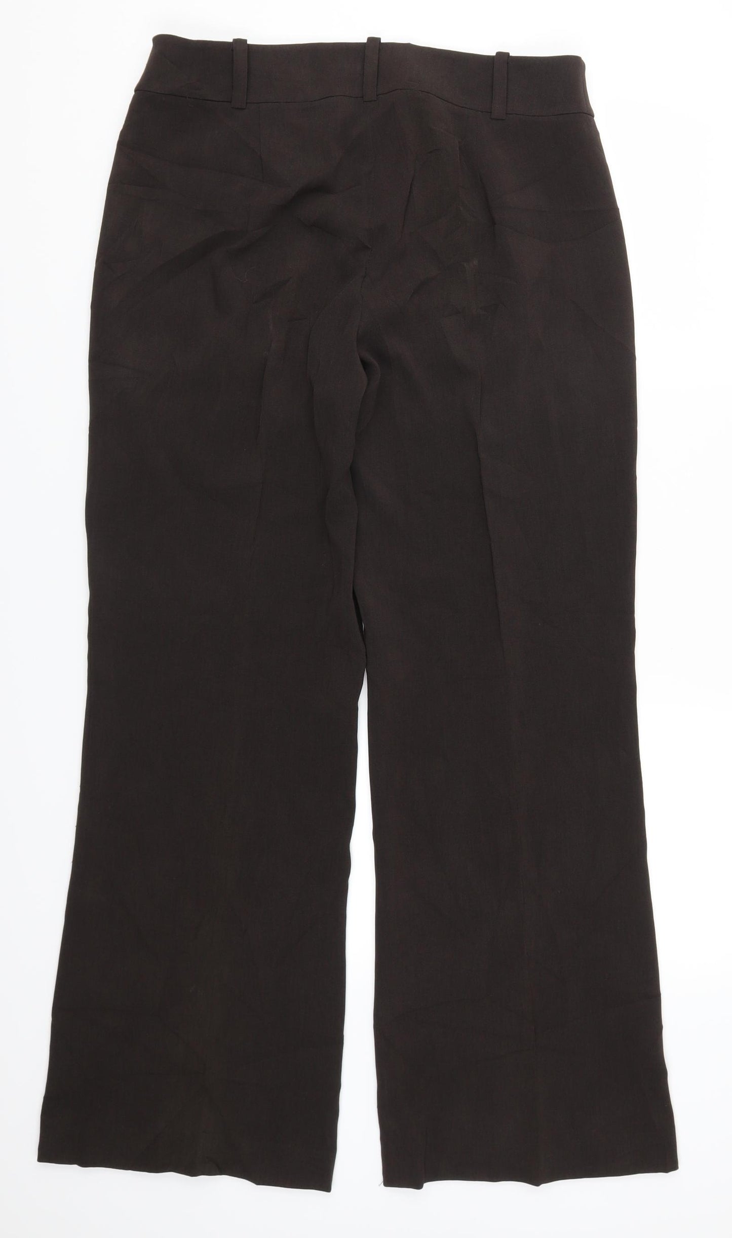Planet Womens Brown   Trousers  Size 12 L30 in