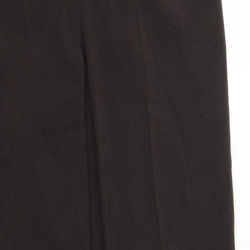 Planet Womens Brown   Trousers  Size 12 L30 in