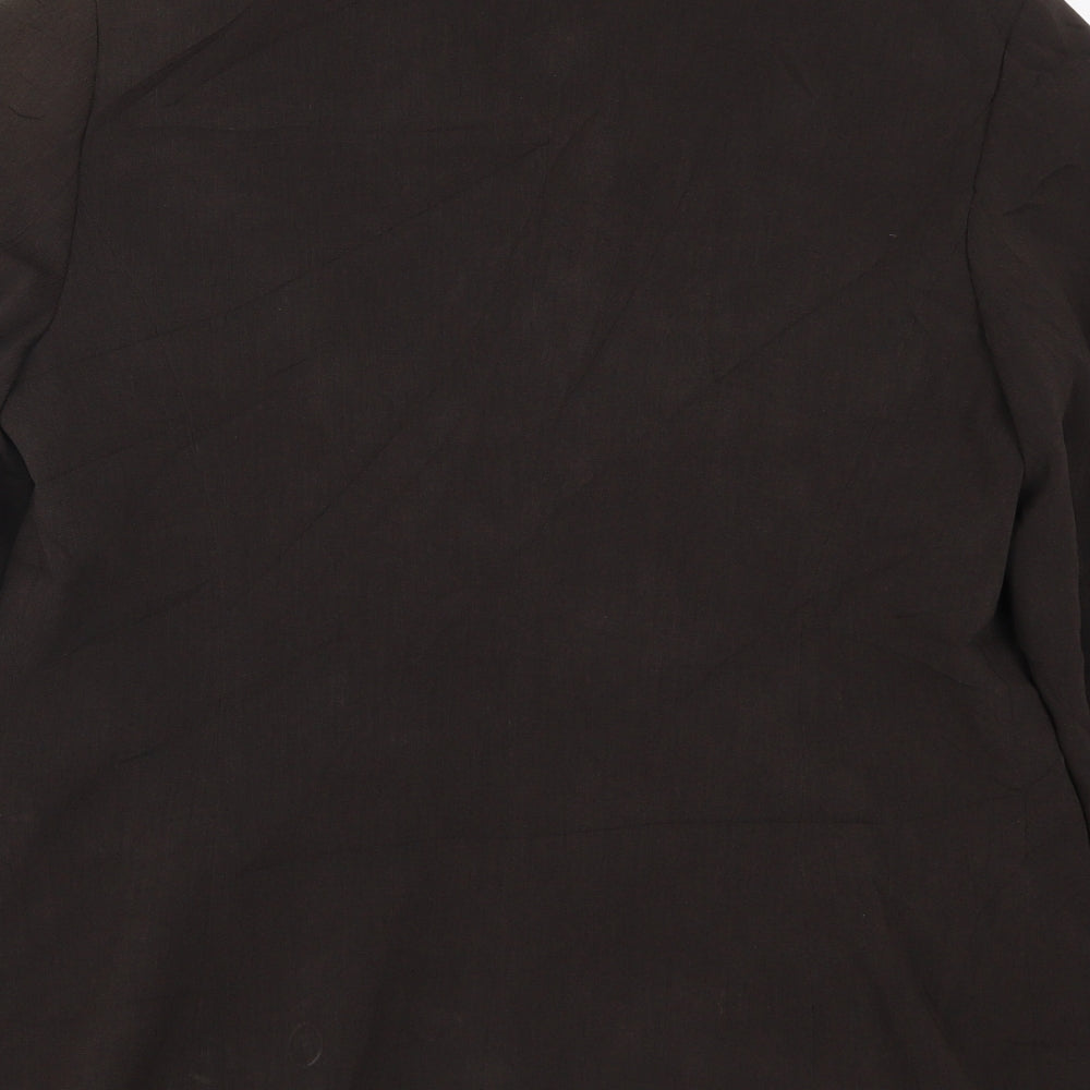 Planet Womens Brown   Jacket Suit Jacket Size 14