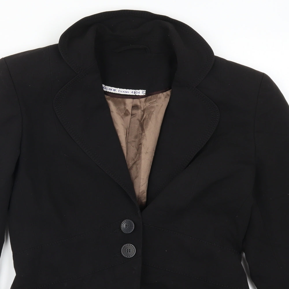 Dorothy Perkins Womens Black   Jacket Suit Jacket Size 8