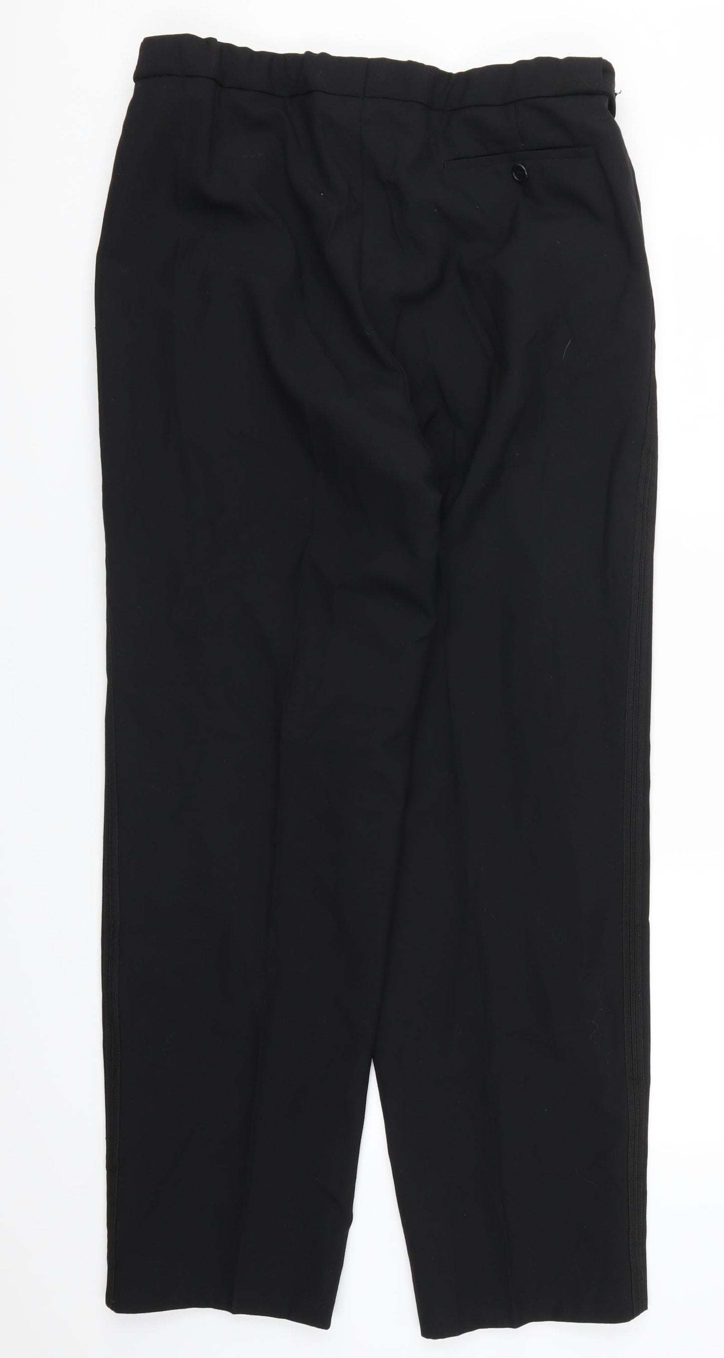 Preworn Mens Black   Trousers  Size 34 L30 in