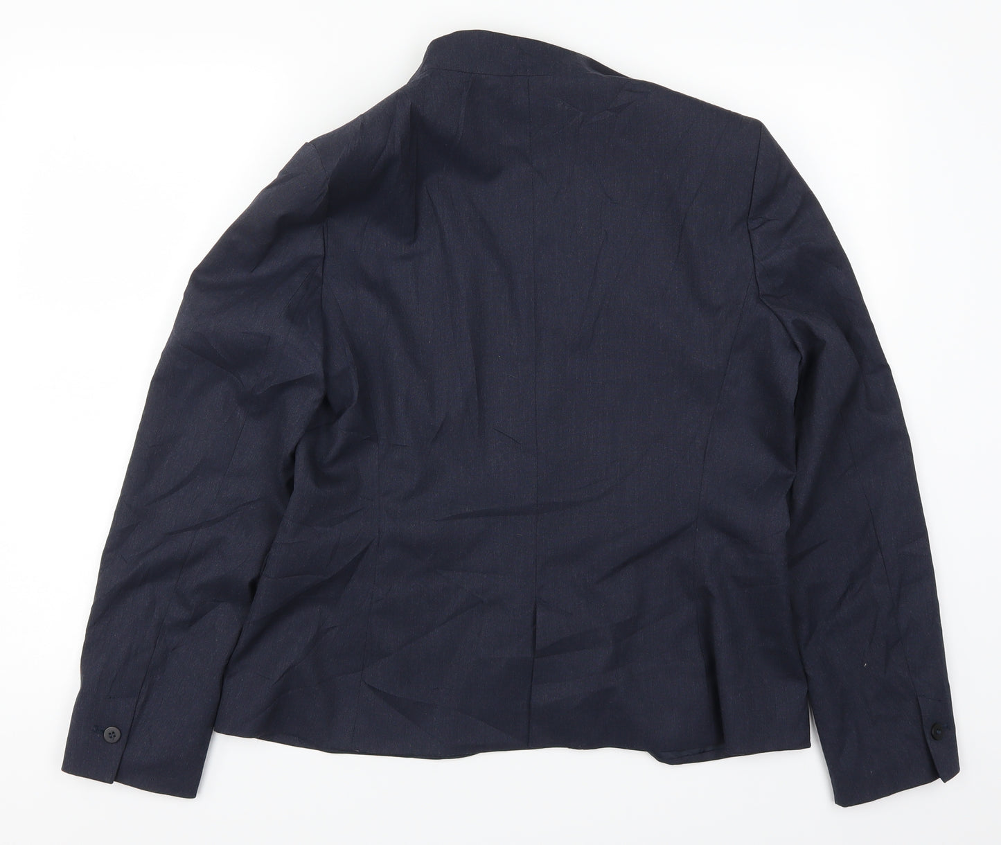 Zara Womens Blue   Jacket Suit Jacket Size 14