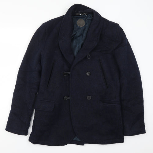 Common People Mens Blue   Jacket Coatigan Size M