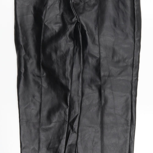 Missguided Womens Black   Trousers  Size 6 L26 in