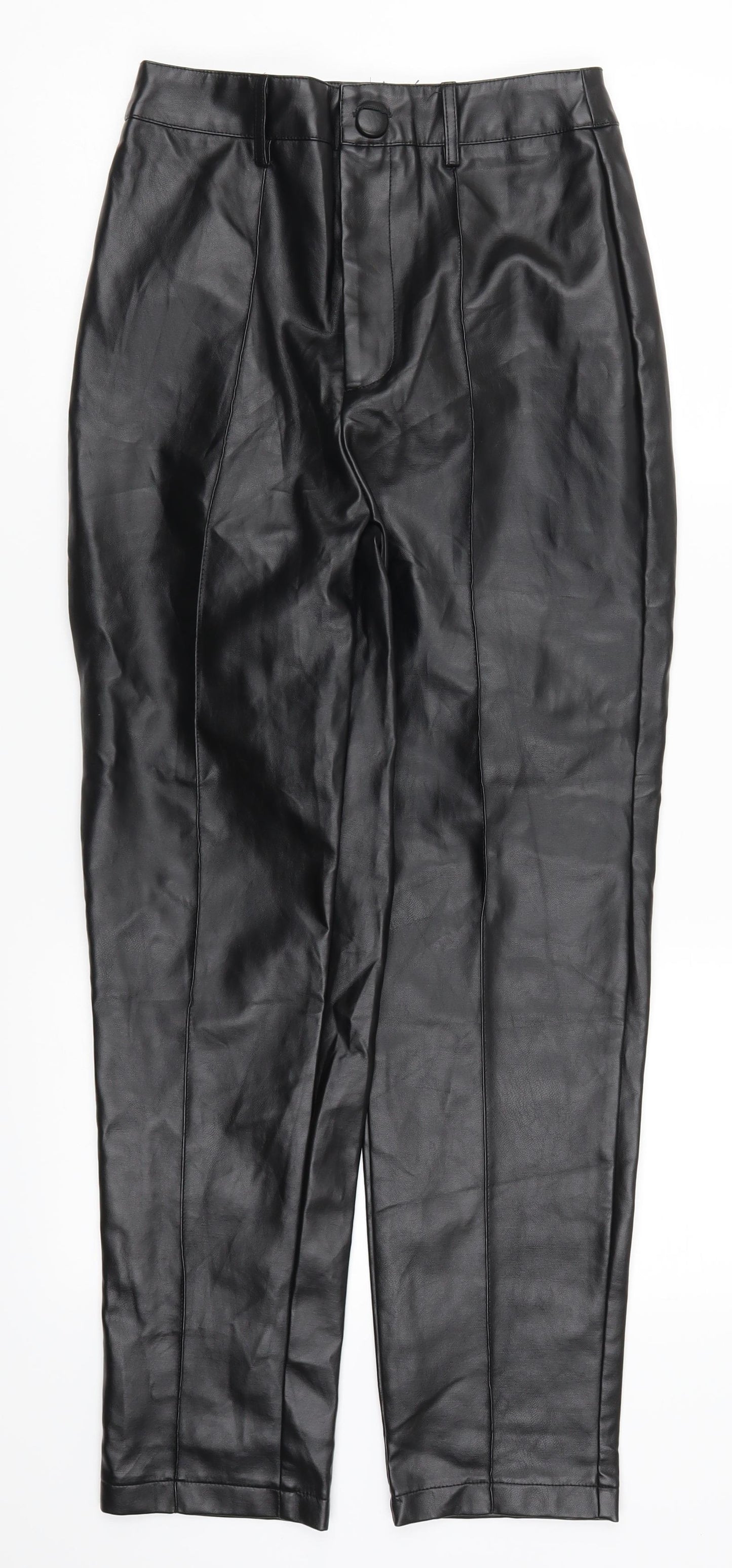 Missguided Womens Black   Trousers  Size 6 L26 in