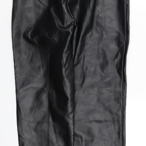 Missguided Womens Black   Trousers  Size 6 L26 in
