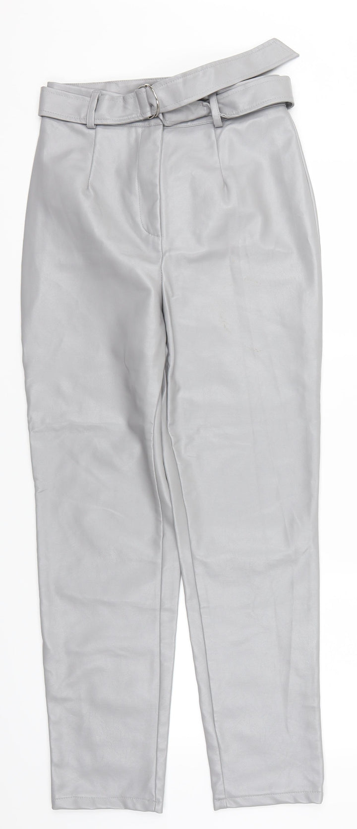 Missguided Womens Grey Trousers Size 6 L27 in