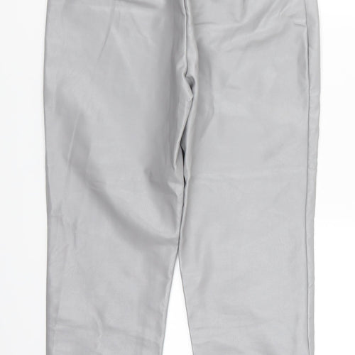 Missguided Womens Grey   Trousers  Size 6 L27 in