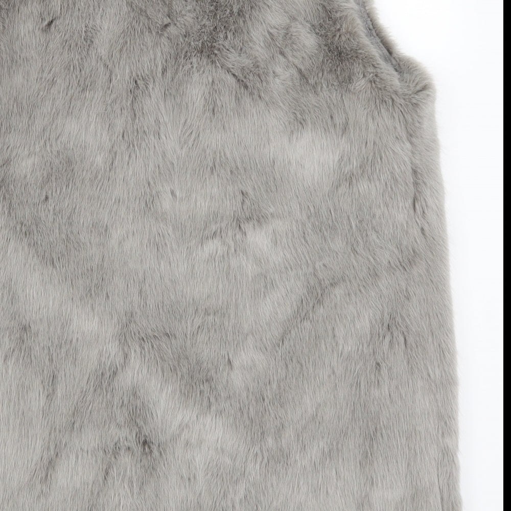 New Look Womens Grey   Gilet Jacket Size 12