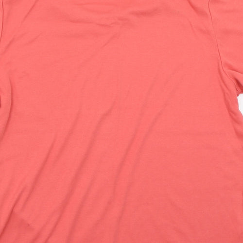 fabrizio Womens Pink   Basic T-Shirt Size XL