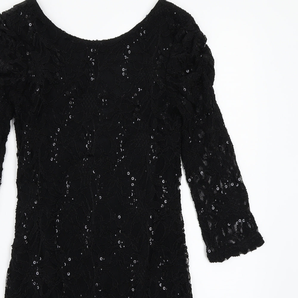 Evie Womens Black   A-Line  Size 10