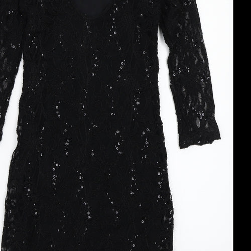 Evie Womens Black   A-Line  Size 10