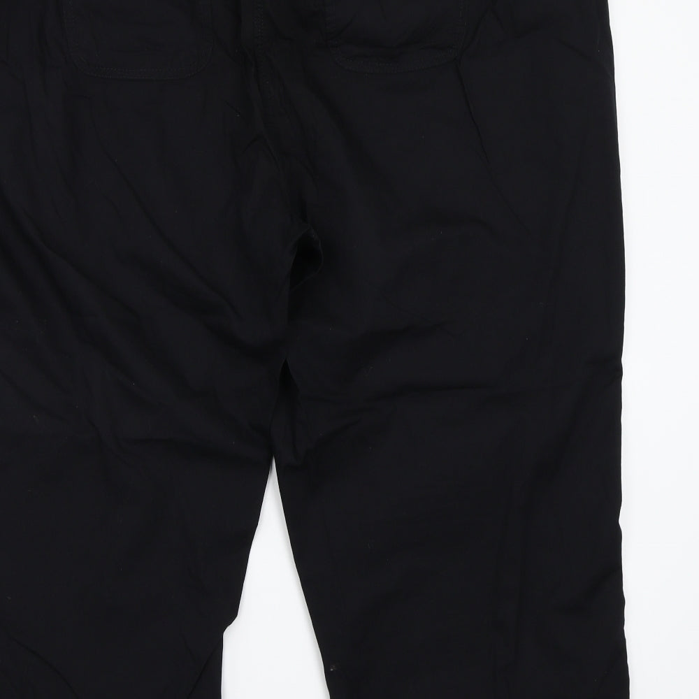 George Womens Black   Cargo Trousers Size 24 L26 in