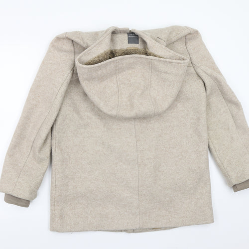 Primark Womens Beige   Jacket Coat Size 10
