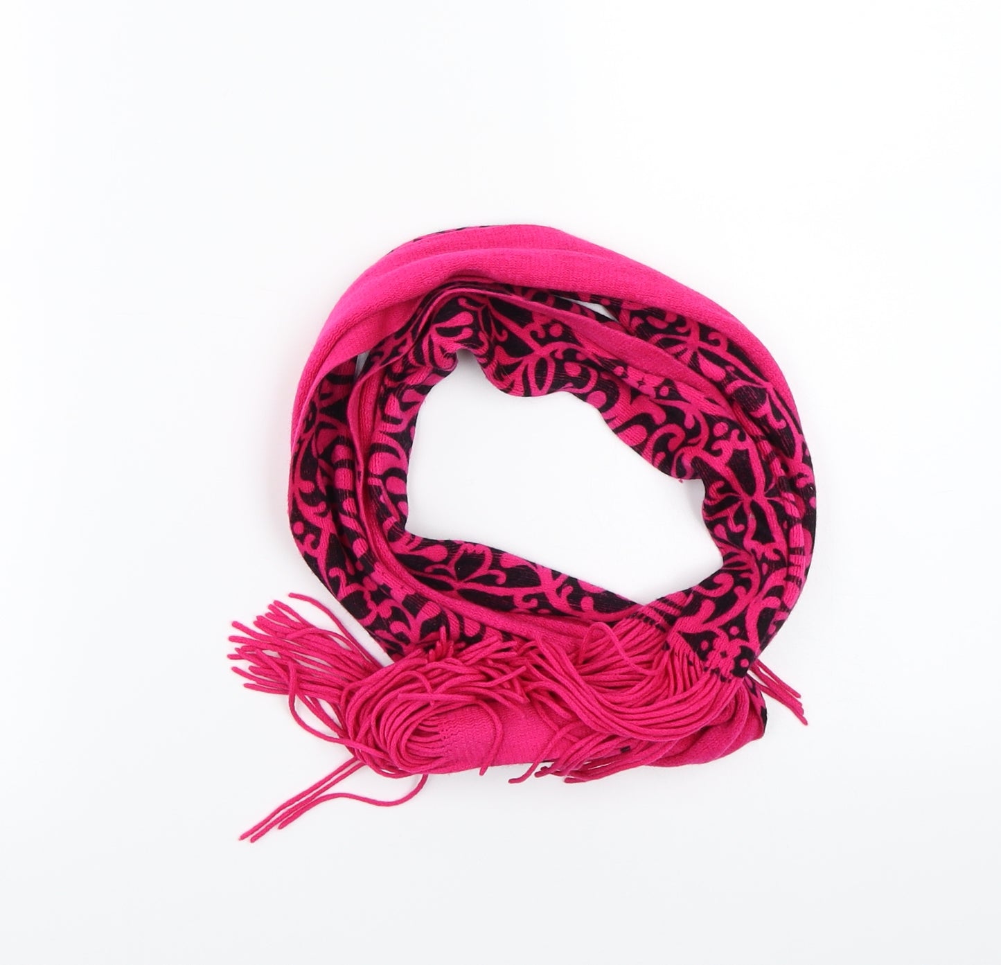 Preworn Womens Pink    Scarf