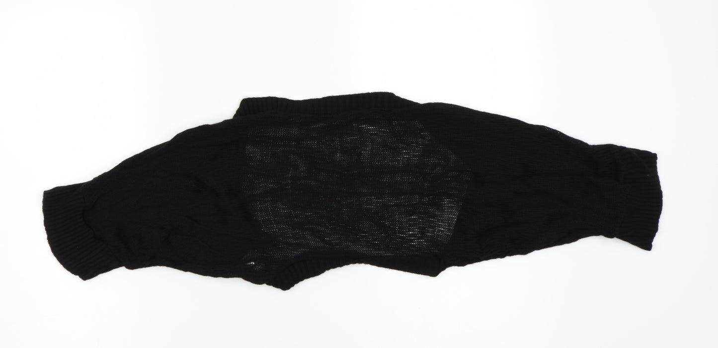 Primark Womens Black   Cardigan Jumper Size 8