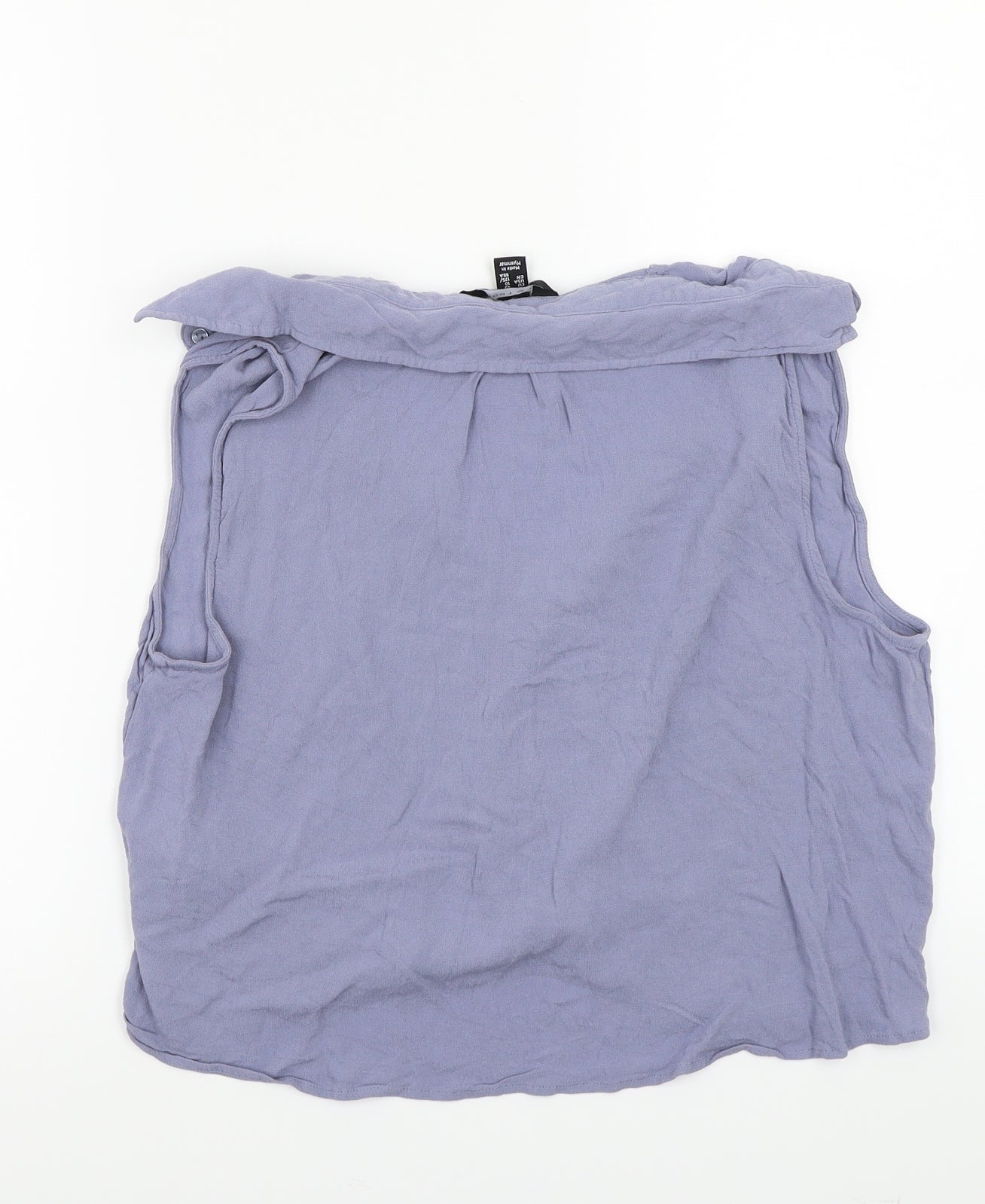 Newlook Womens Blue   Basic Button-Up Size 14