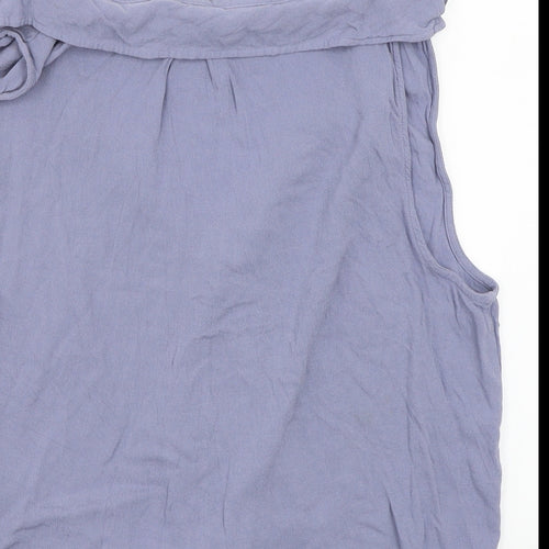 Newlook Womens Blue   Basic Button-Up Size 14
