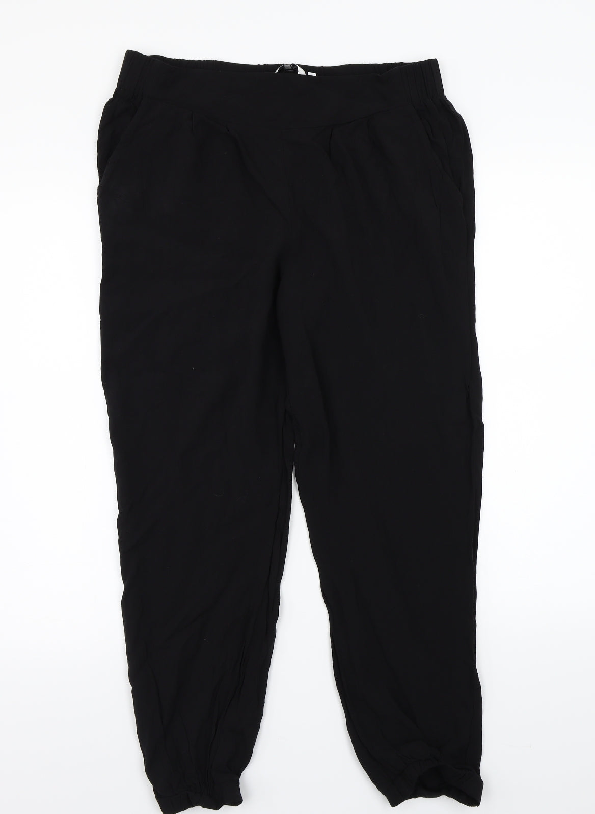 Newlook Womens Black   Trousers  Size 14 L25 in