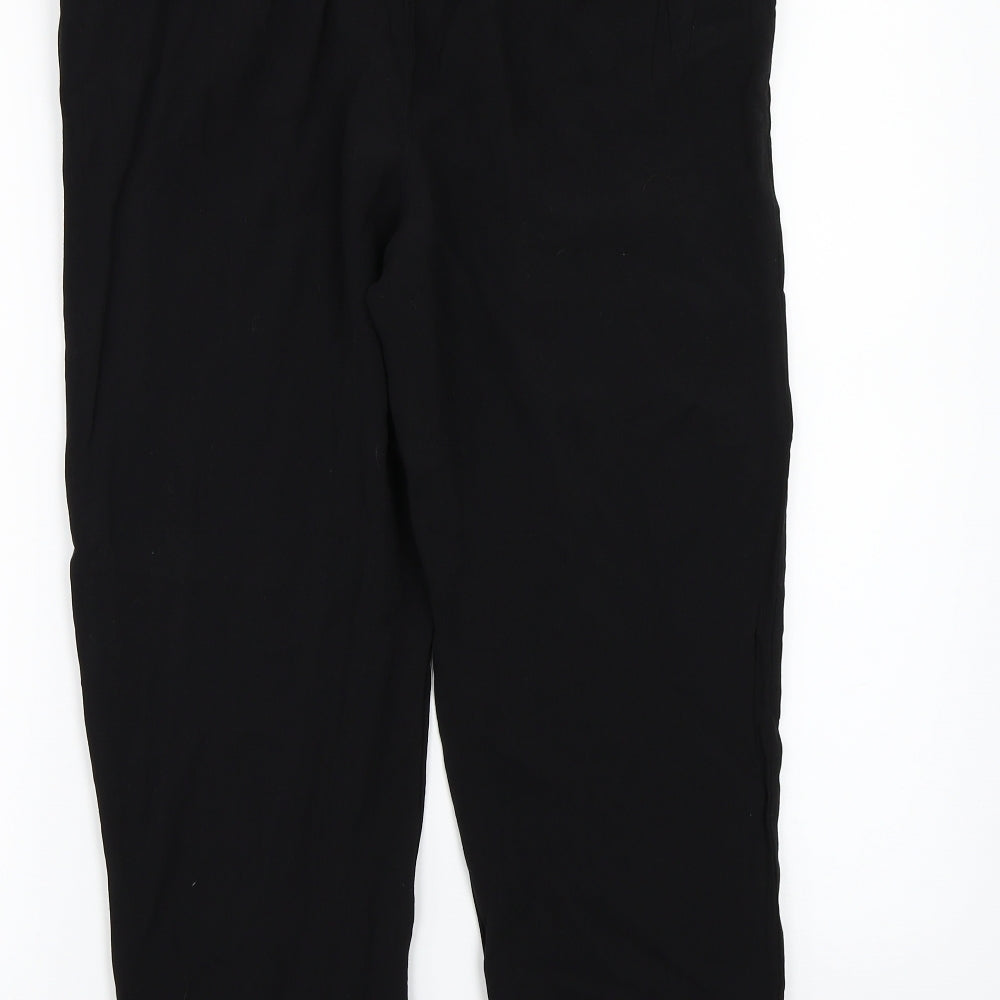 Newlook Womens Black   Trousers  Size 14 L25 in