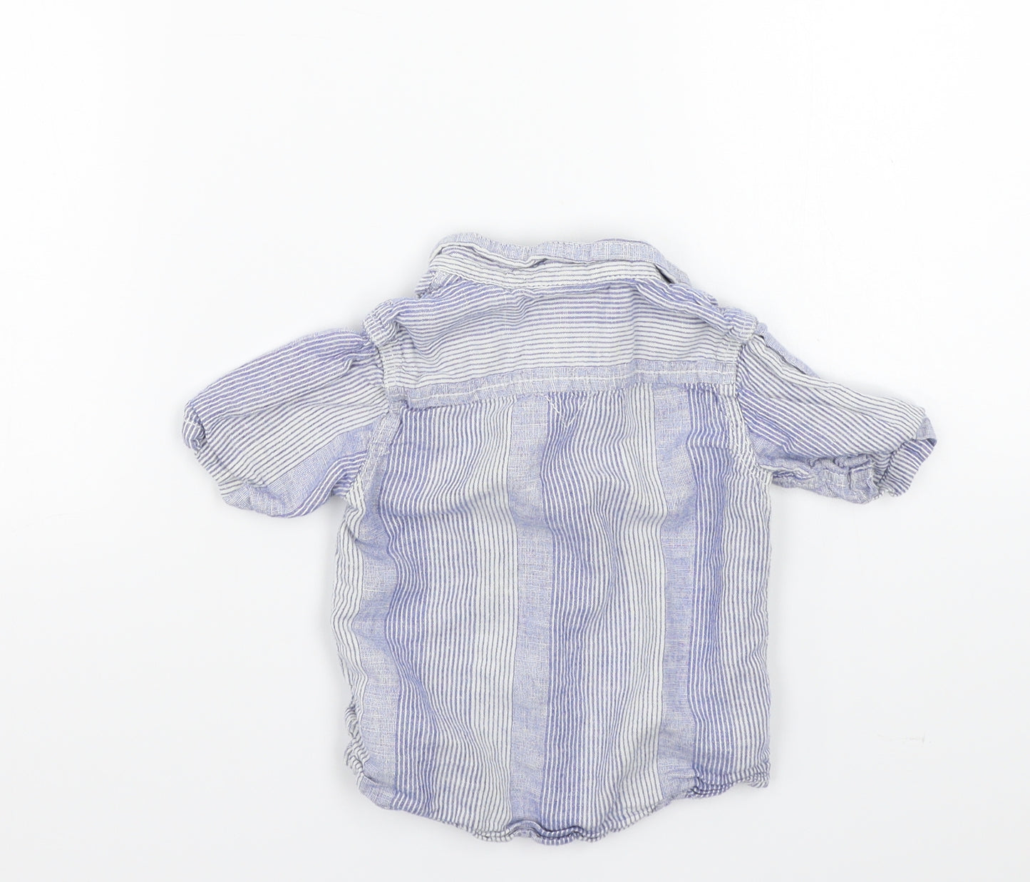 NEXT Boys Blue   Basic Button-Up Size 12-18 Months