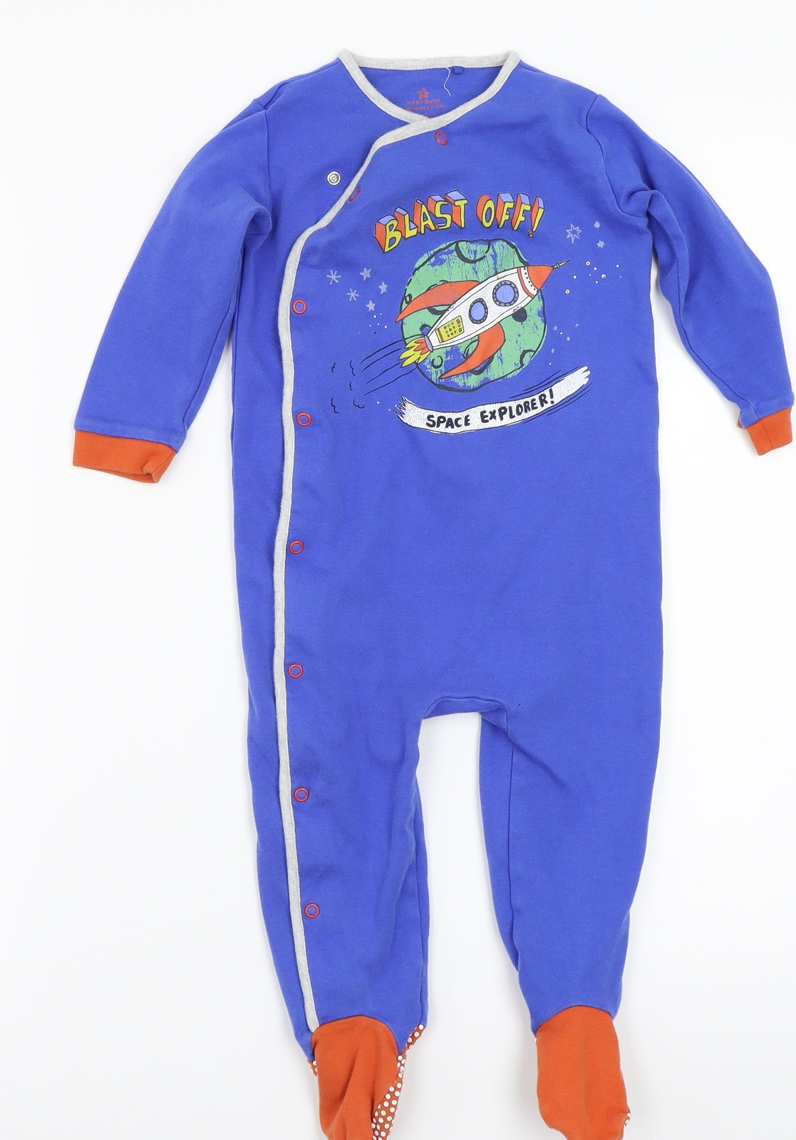 NEXT Baby Blue   Babygrow One-Piece Size 12-18 Months