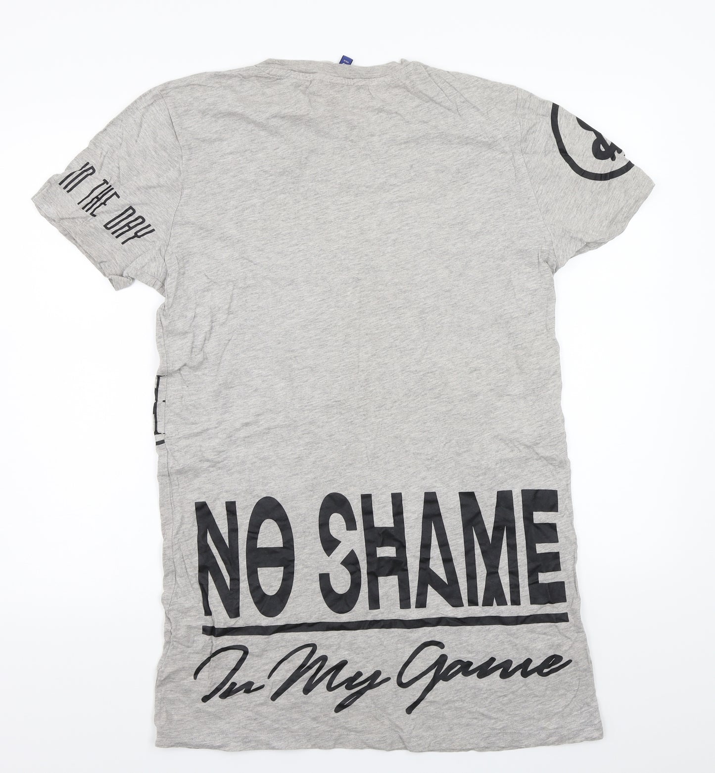 H&M Womens Grey   Basic T-Shirt Size S