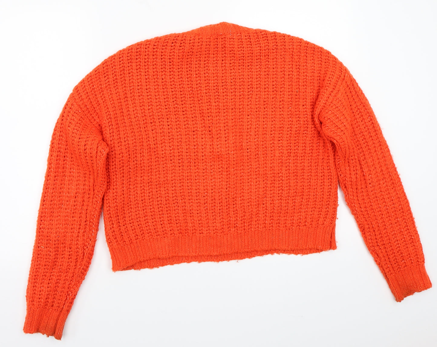 Primark Womens Orange   Pullover Jumper Size S