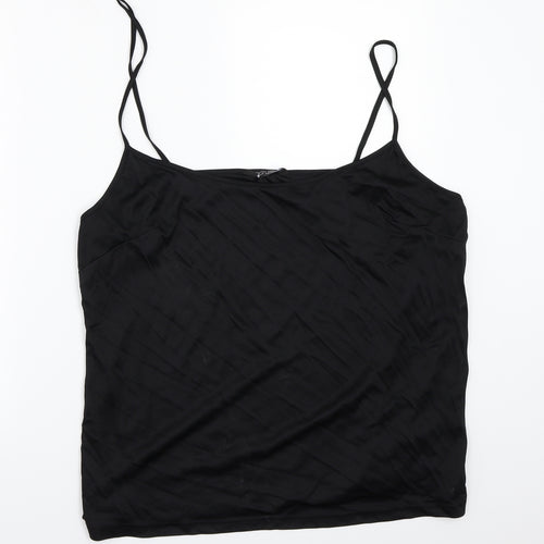 Dorothy Perkins Womens Black   Basic Tank Size 22