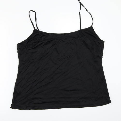 Dorothy Perkins Womens Black   Basic Tank Size 22