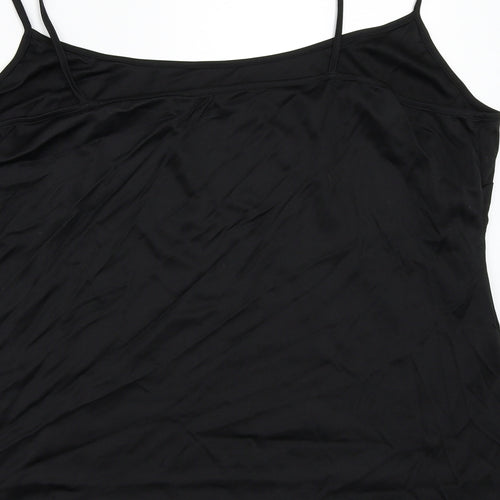 Dorothy Perkins Womens Black   Basic Tank Size 22