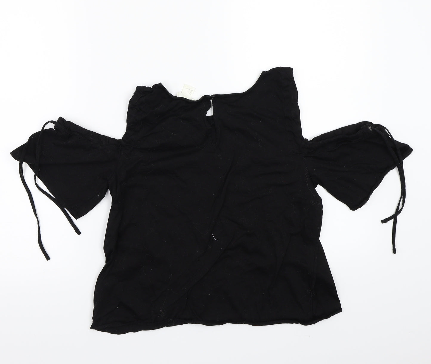 H&M Womens Black   Basic T-Shirt Size S