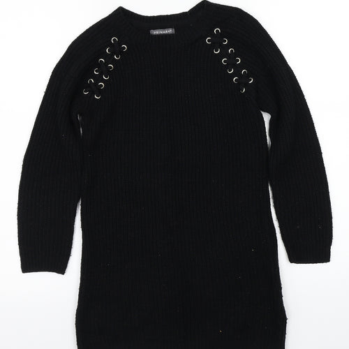 Primark Girls Green   Pullover Jumper Size 8-9 Years