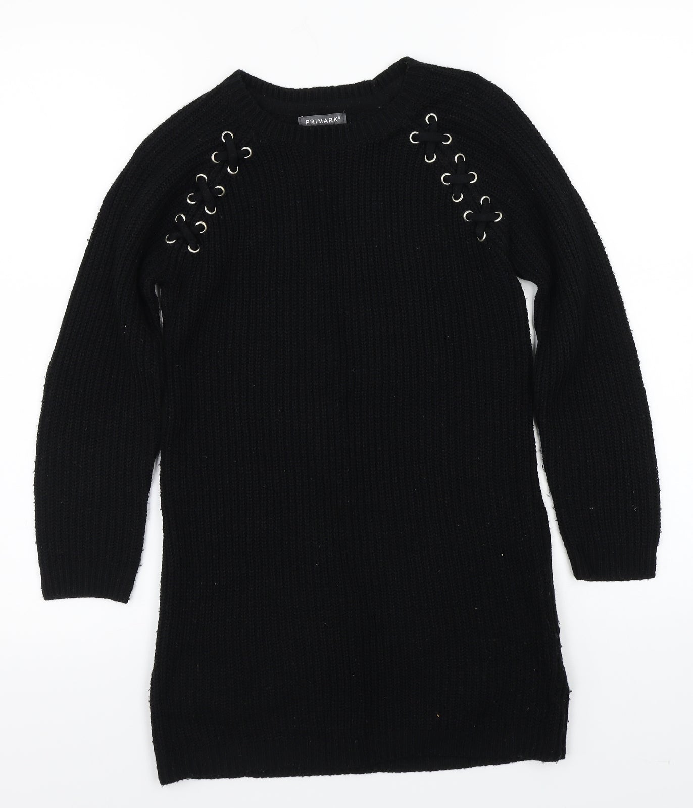 Primark Girls Green   Pullover Jumper Size 8-9 Years