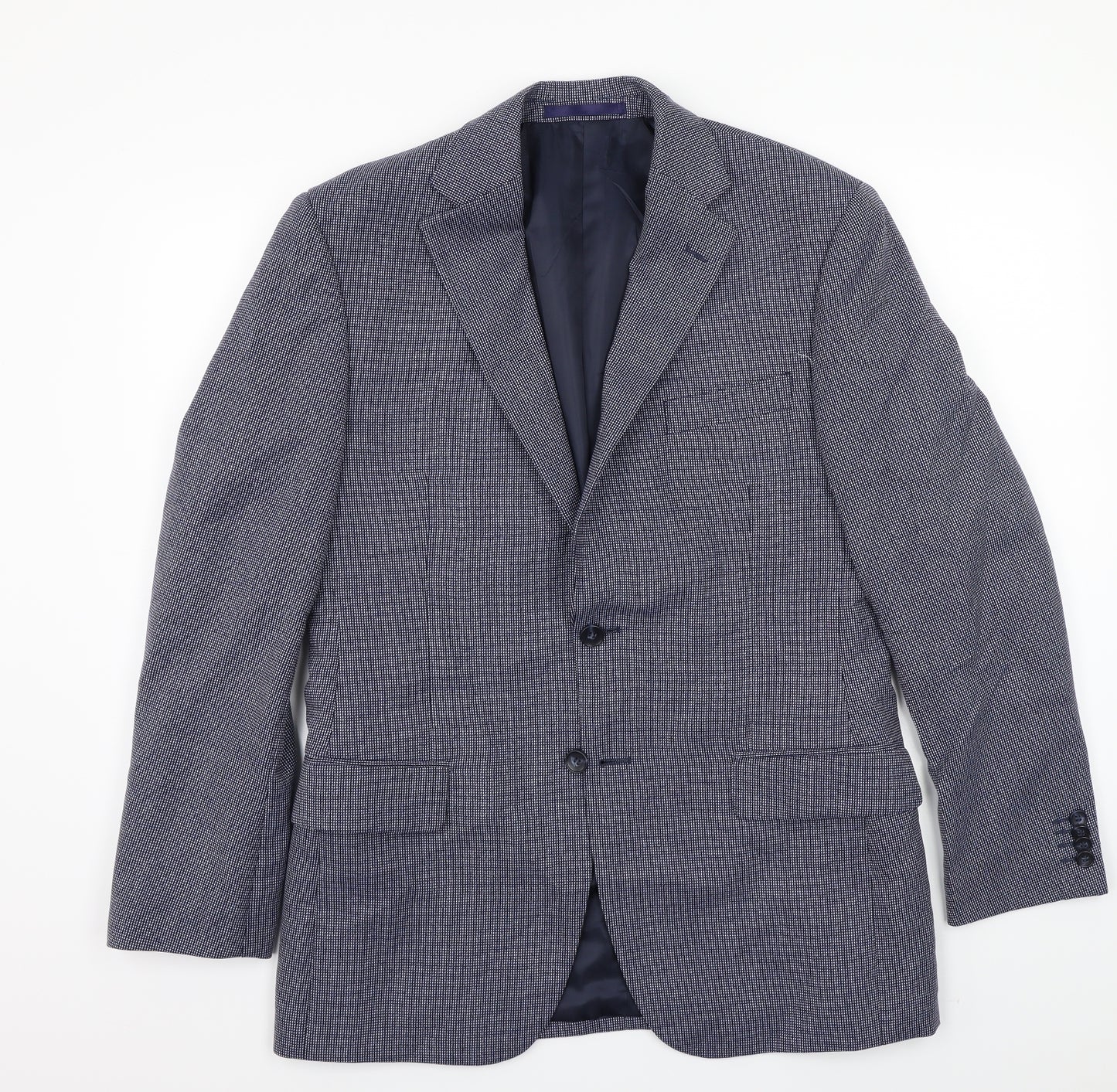 Marks and Spencer Mens Blue   Jacket Suit Jacket Size 38
