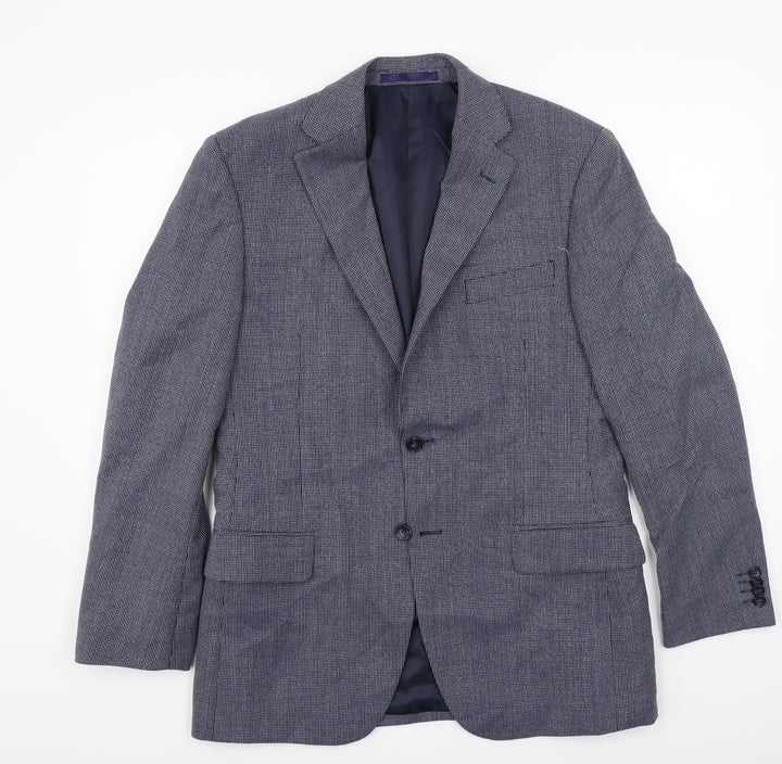 Marks and Spencer Mens Blue   Jacket Suit Jacket Size 38