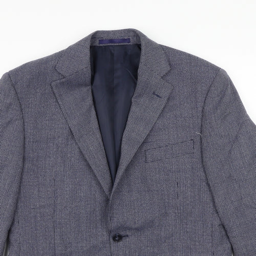 Marks and Spencer Mens Blue   Jacket Suit Jacket Size 38