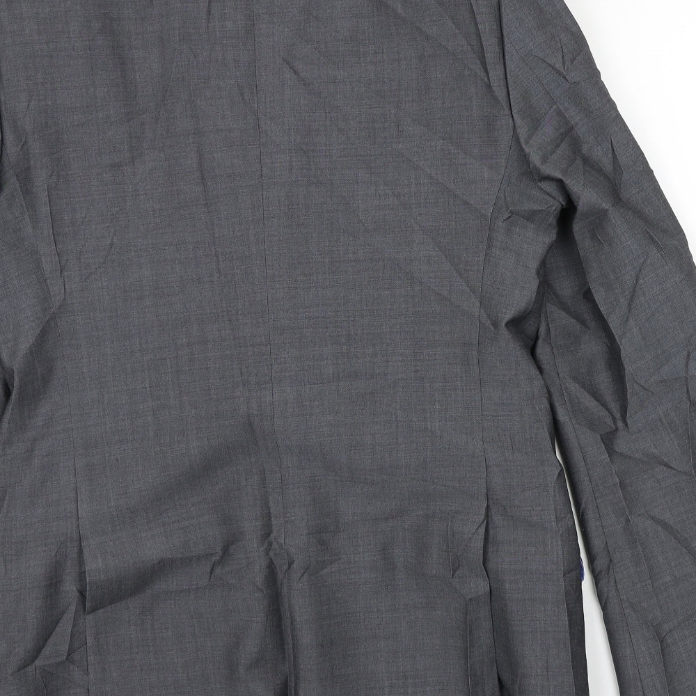 Marks and Spencer Mens Grey   Jacket Suit Jacket Size 38