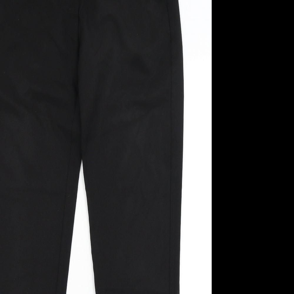 Select Womens Black   Dress Pants Trousers Size 10 L29 in